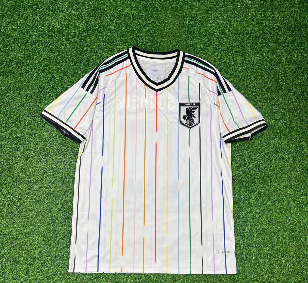 Hidetoshi Nakata Japan Away White Football Jersey – Front View