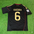 2010 Germany World Cup Sami Khedira - Deutschland Black Football Jersey – Back View