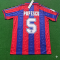 1996 Gheorghe Popescu Barcelona 1997 Retro Football Jersey Edition 2 – Back View