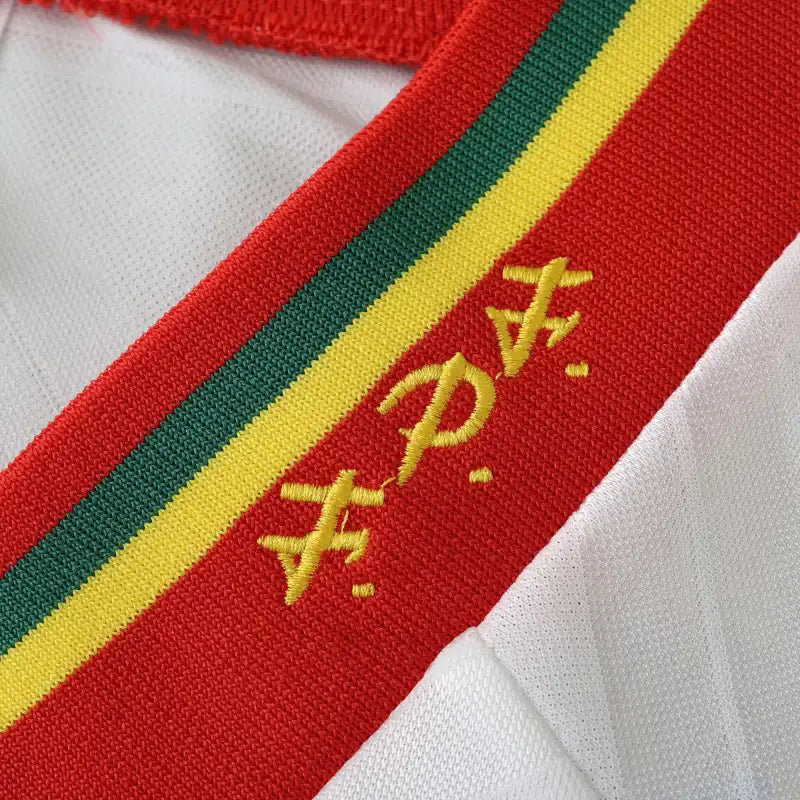 1992 Portugal Season Away White Retro Football Jersey – 5