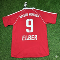 2006/07 Bayern Munich Red Retro Football Jersey – Giovane Elber – Back View