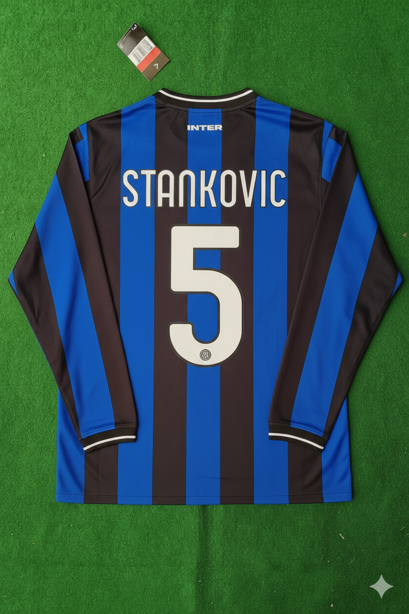 2010 Dejan Stankovic - Inter Champions League Final Football Jersey – Back View