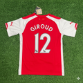Olivier Giroud Arsenal 2014/2015 Home Football Jersey – Back View