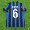 Lucio - Inter 2010 2011 Jersey Soccer – Back View