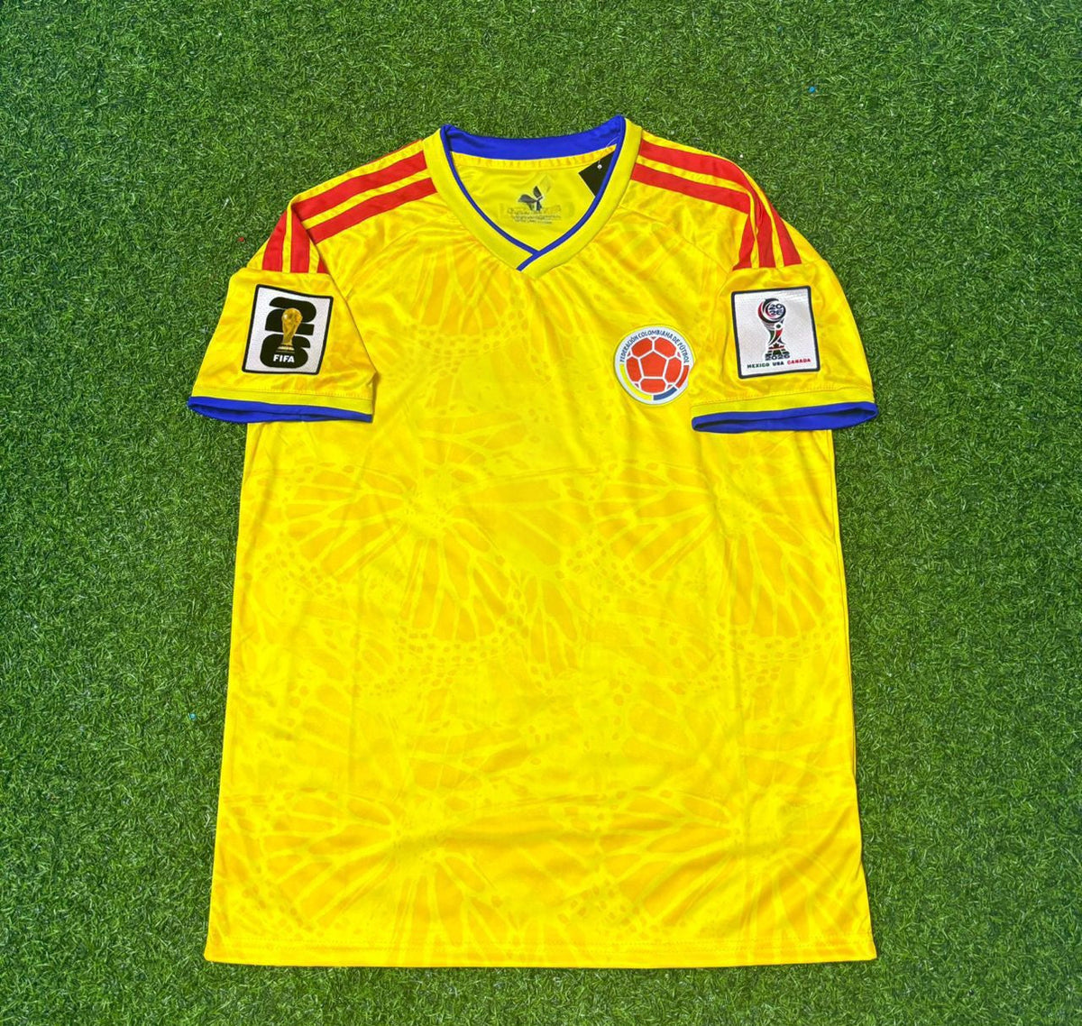 Davinson Sanchez 23- Colombia 2026 World Cup Football Jersey – Front View