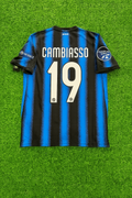 2010 Esteban Cambiasso - Inter 2011 Football Jersey Soccer – Back View
