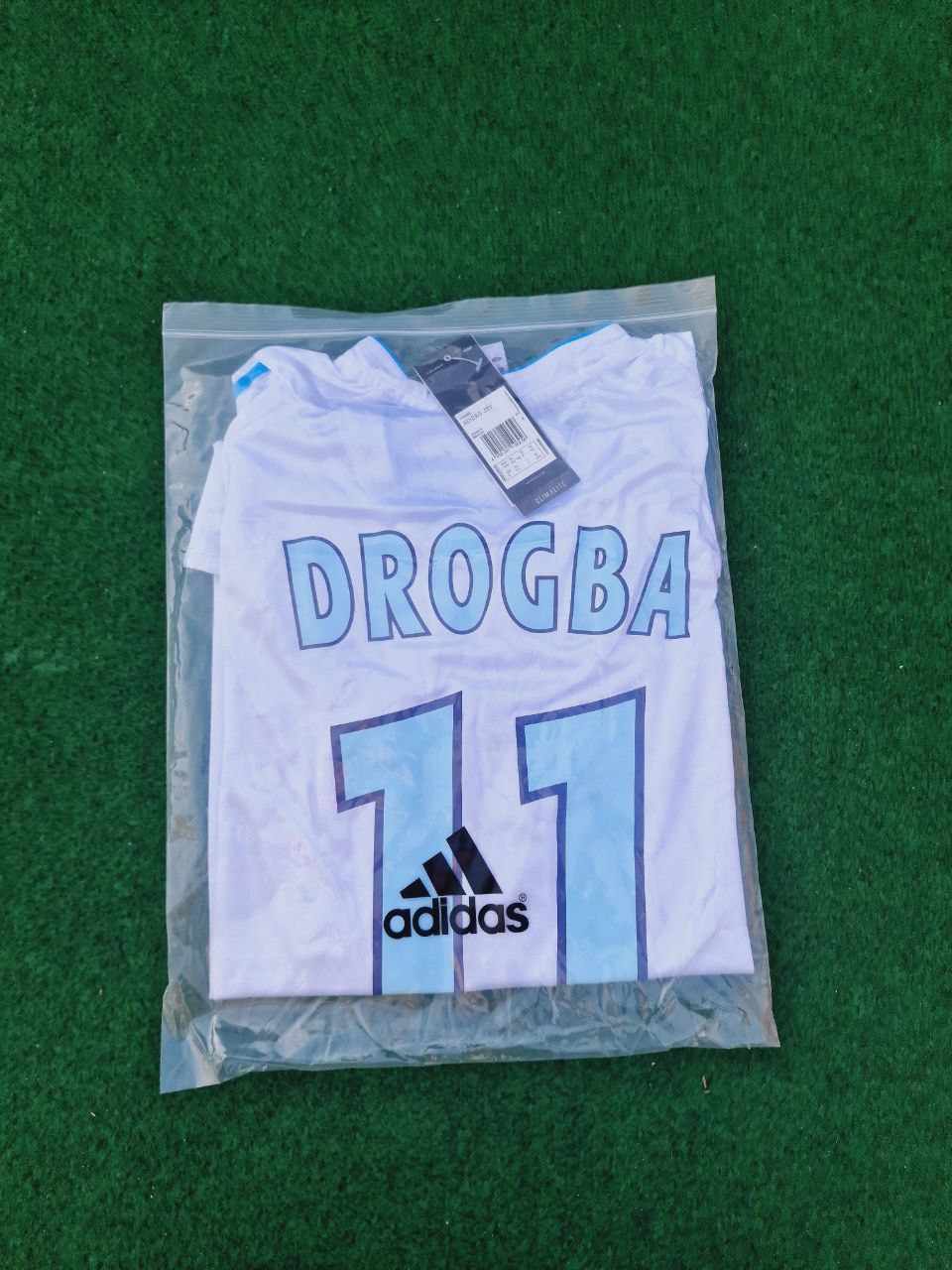 Olympique Marseille Didier Drogba 2003-04 Home OM Football Jersey – 8