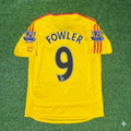 Liverpool 2006/2007 Yellow Retro Football Jersey – Robbie Fowler – Back View
