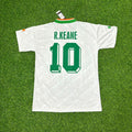 Ireland Season Away Retro Football Jersey – Robbie Keane – Back View