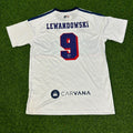 Robert Lewandowski Chicago Fire FC 2026-2027 White New Season Soccer Kit Jersey – Back View