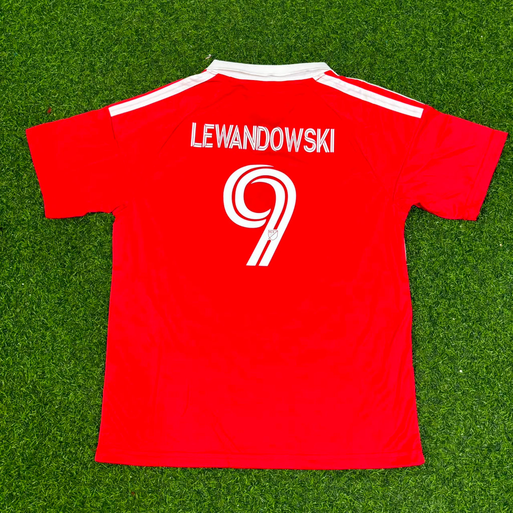 2026/27 Robert Lewandowski Chicago Fire FC Red Football Jersey – Back View