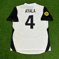 Roberto Ayala Valencia 2004 UEFA Final Retro Jersey – Back View