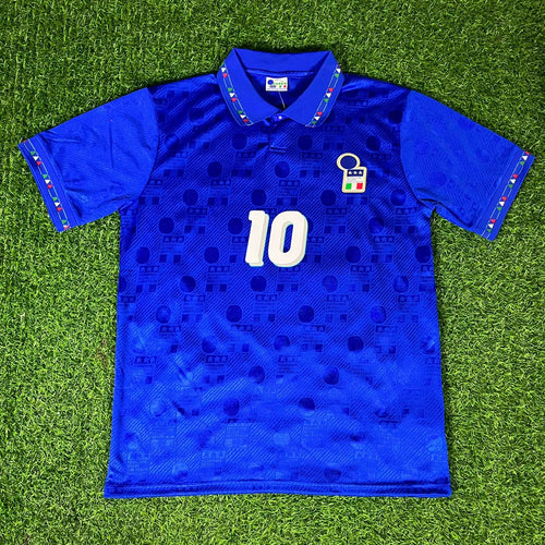 1994 World Cup Roberto Baggio Italy Retro Jersey – Front View