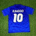 1994 World Cup Roberto Baggio Italy Retro Jersey – Back View