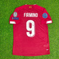 Roberto Firmino Liverpool 2019 20 Retro Kit Jersey – Back View