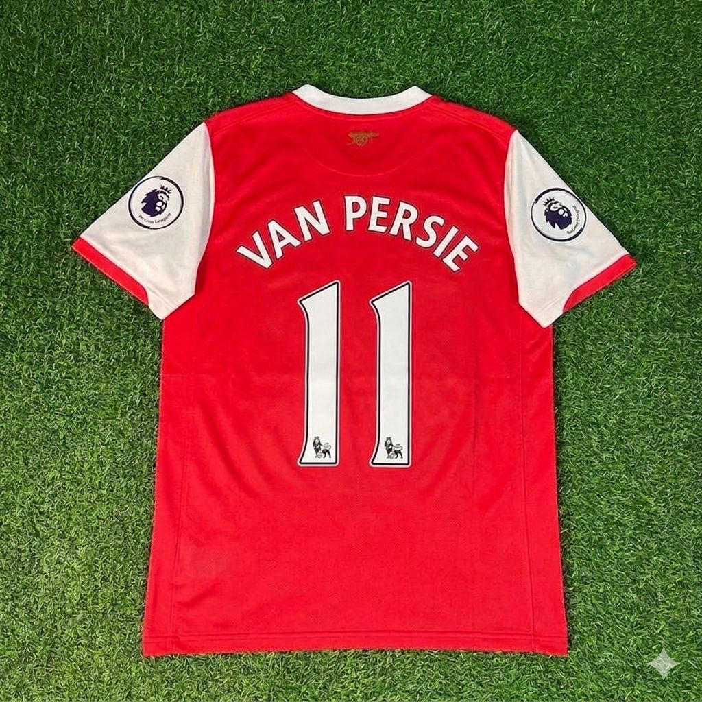 Arsenal 2006/2008 Season Retro Jersey – Robin van Persie #11 – Back View