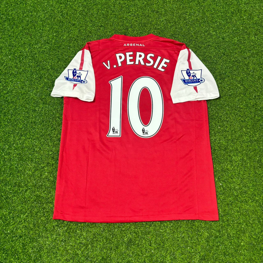 Arsenal 2010-2011 Retro Kit Jersey – Robin van Persie – Back View