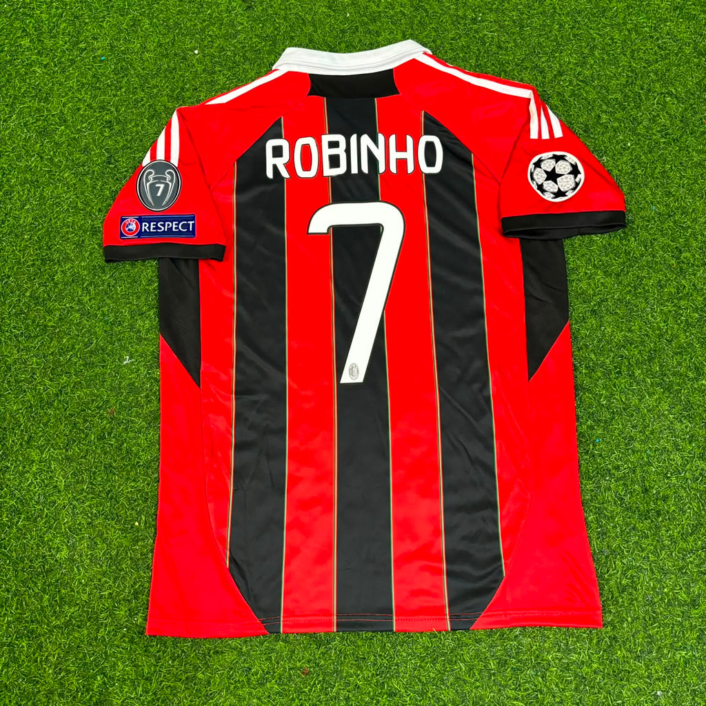 Robinho – AC Milan 2012/13 Home Retro Kit Jersey – | | – Back View