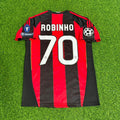 Milan 2010/2011 Home Retro Jersey – Robinho 70- – Back View