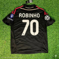 Milan Third Kit 2011/12 Retro Kit Jersey – Robinho 70 - – Back View