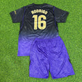 Rodri #16 Barcelona 2027 New Season Away Kids Jersey – Back View