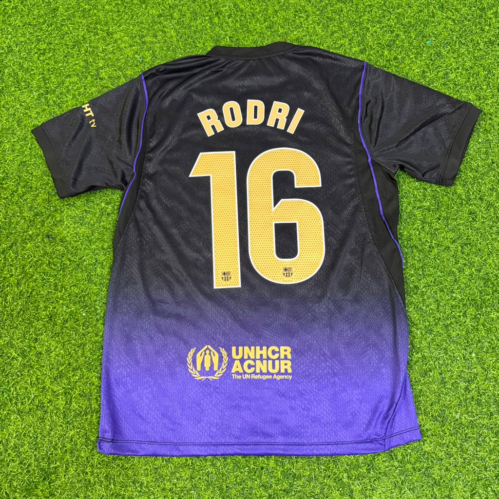 Rodri #16 Barcelona 2027 New Season Away Jersey – Back View