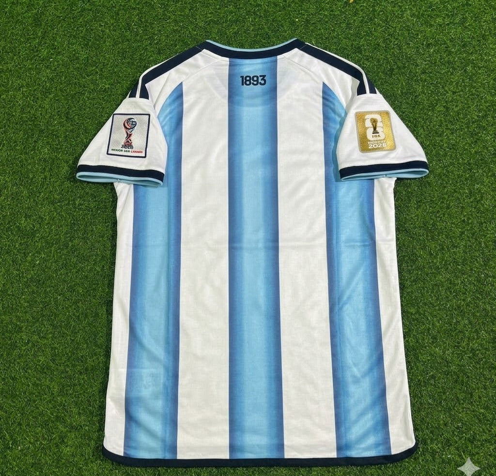 Argentina 2026 World Cup Football Jersey – Front View