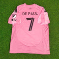 Inter Miami 2026 New Season Jersey – Rodrigo de Paul 7 – Back View