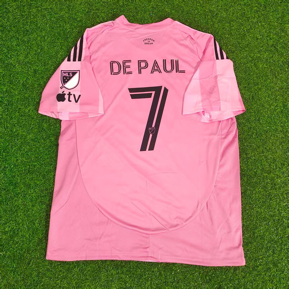 Inter Miami 2026 New Season Jersey – Rodrigo de Paul 7 – Back View