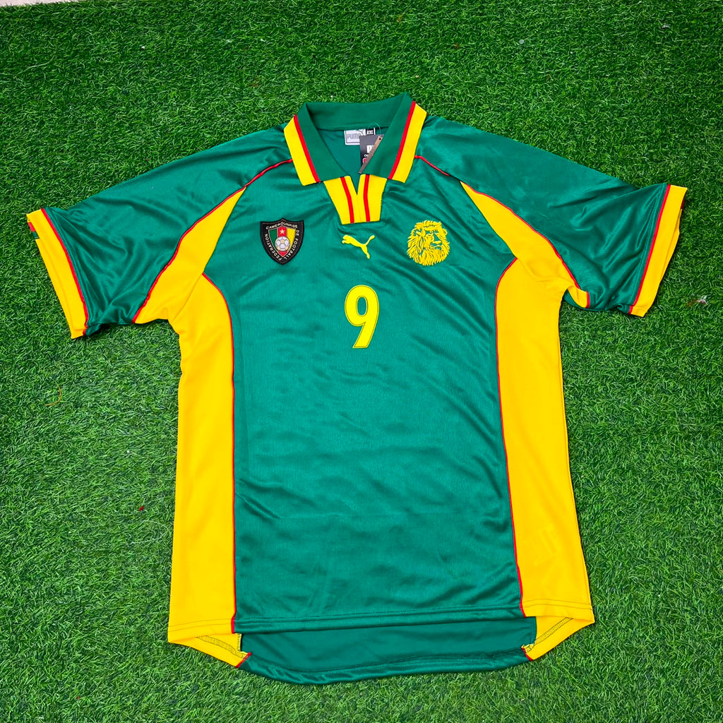 Roger Milla Cameroon Retro Football Jersey – Front View