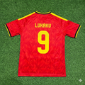 Belgium National Team Football Jersey – Romelu Lukaku – Back View