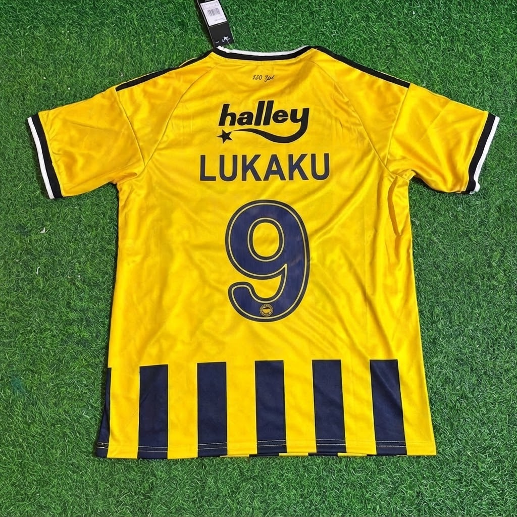 Romelu Lukaku #9 Fenerbahçe 2027 New Season Football Jersey – Back View
