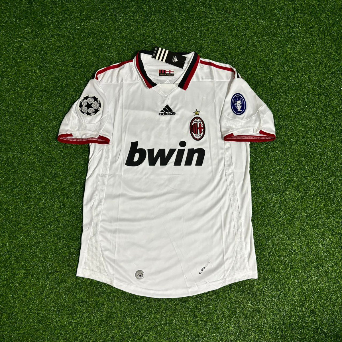 2009/10 Ronaldinho Gaucho AC Milan White Kids Retro Football Jersey – 6