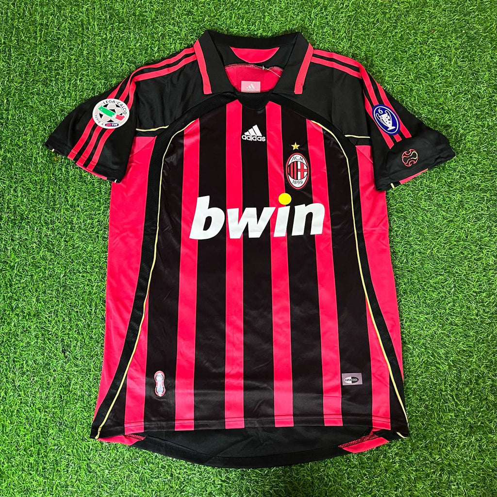 El Fenomeno Ronaldo Nazario AC Milan 2006 2007 Retro Jersey – Front View