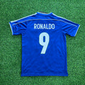 Ronaldo Nazario El Fenomeno Brazil 1998 World Cup Retro Jersey – Back View