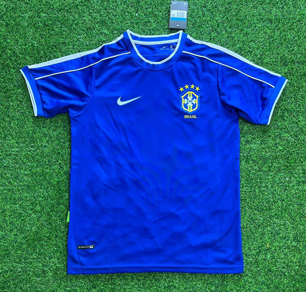 Adriano Brazil Retro Jersey – Front View