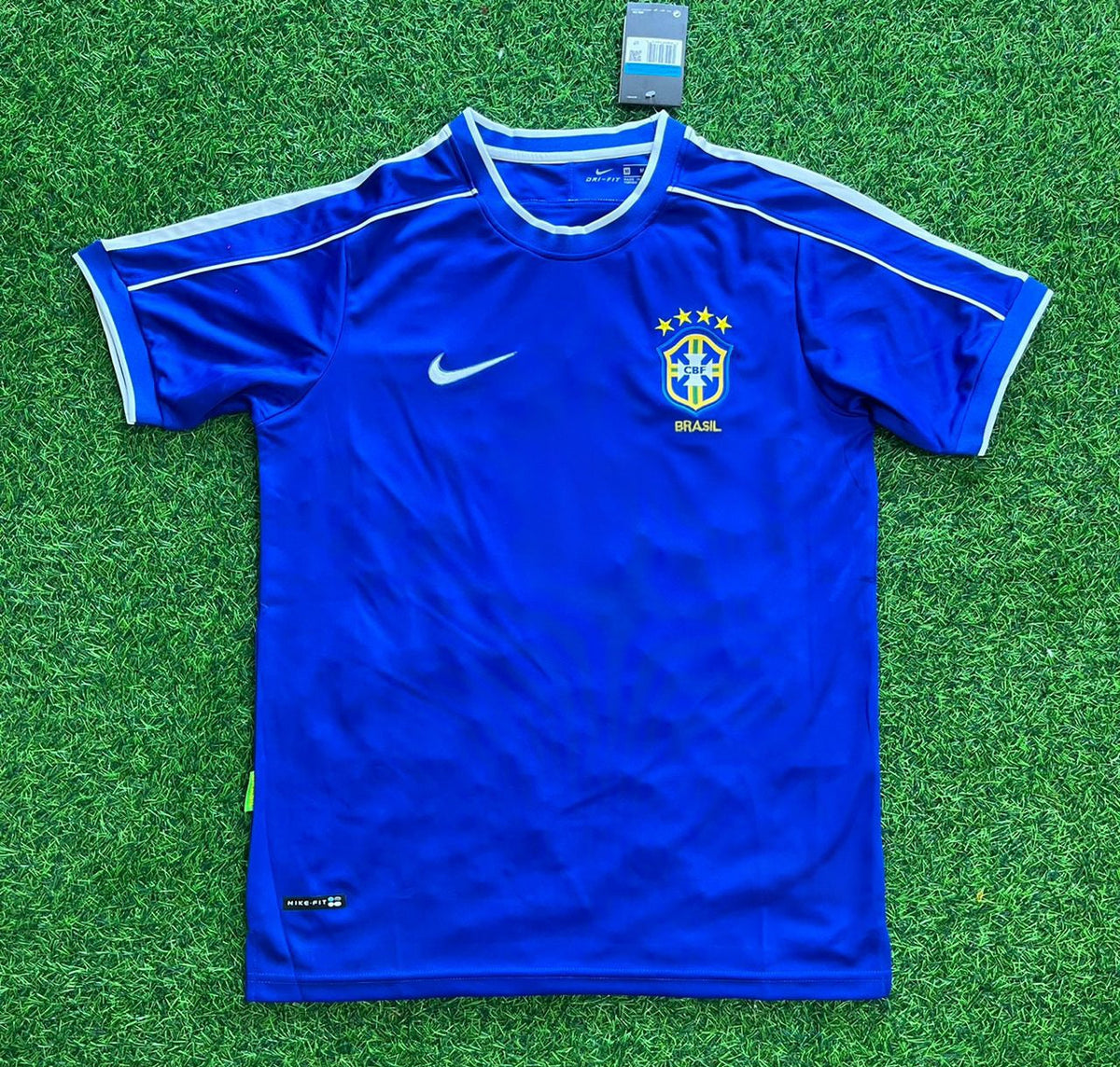 Brazil Retro Jersey – Adriano – Front View