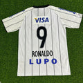 2009 Ronaldo Nazario Corinthians White Retro Football Jersey – Back View