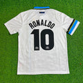 Ronaldo Nazario Inter 1997/98 Away Retro Football Jersey – Back View