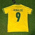 Ronaldo Nazario Brazil 1998 World Cup Retro Football Jersey – Back View