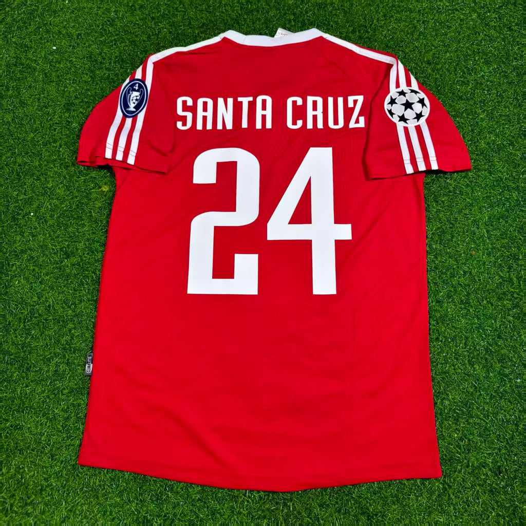 Roque Santa Cruz FC Bayern Munich 2000-2001 Retro Jersey | Kit | – Back View