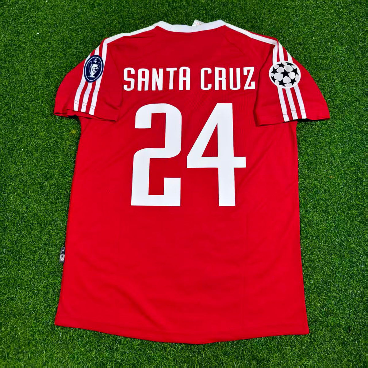 Roque Santa Cruz FC Bayern Munich 2000-2001 Retro Jersey | Kit | – Back View