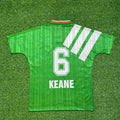 Ireland EIRE Retro Football Jersey – Roy Keane – Back View