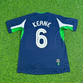 2002 Ireland World Cup Roy Keane Retro Football Jersey – Back View