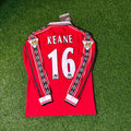 Manchester United 1999 Red Long Sleeve Football Jersey – Roy Keane – Back View