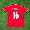 Manchester United 1999 Red Retro Football Jersey – Roy Keane – Back View