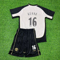 Roy Keane Manchester United 2001/02 Retro Reversible Kids Football Jersey – Back View