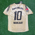 Roy Makaay Bayern Munich Retro Golden 2004/05 Jersey – Back View