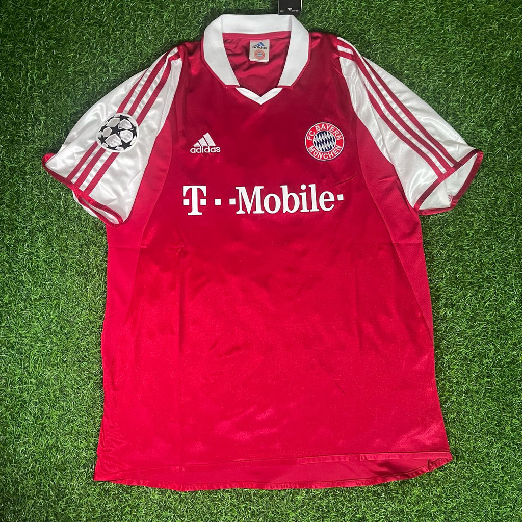 Bayern Munich 2003 2004 Retro Jersey Jersey – Willy Sagnol 2 FC – Front View