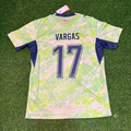 Ruben Vargas #17 Switzerland 2026 World Cup Away Kit Jersey – Back View